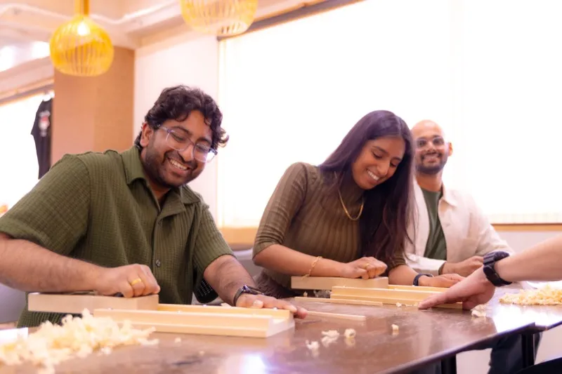 Chopstick Making Tokyo - Group Workshop - Food Experience