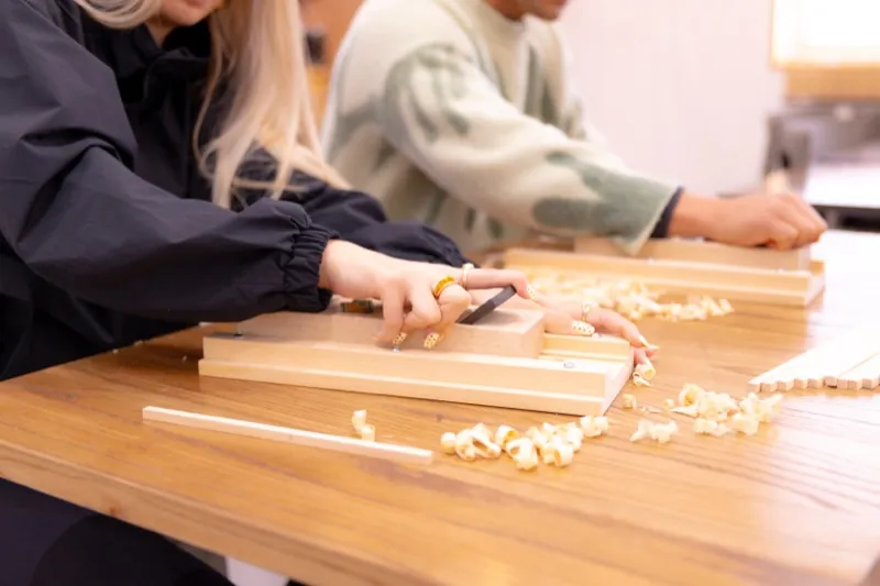 Chopstick Making Tokyo - Workshop Action - Things to Do in Japan