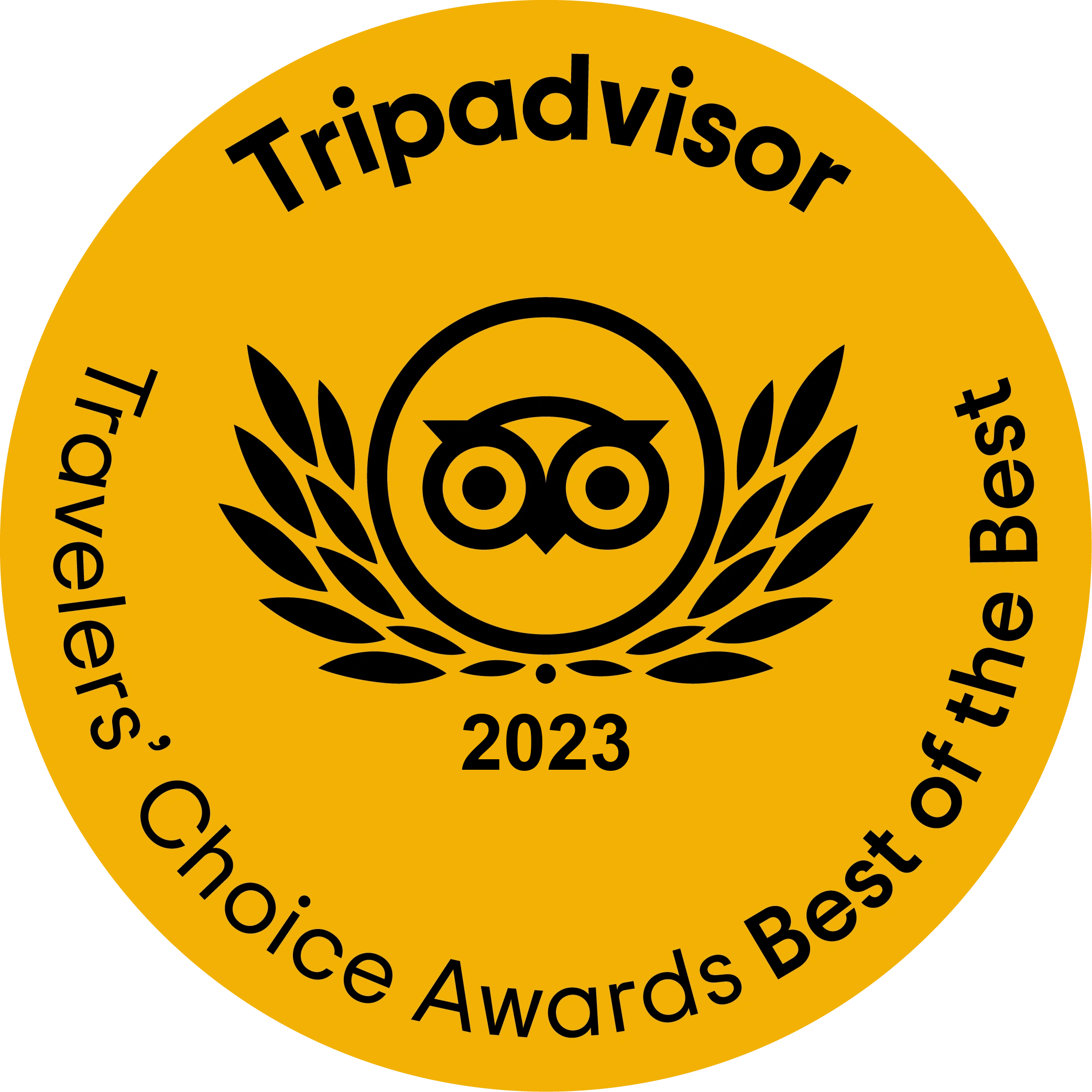 Travelers' Choice Best of the Best 2023