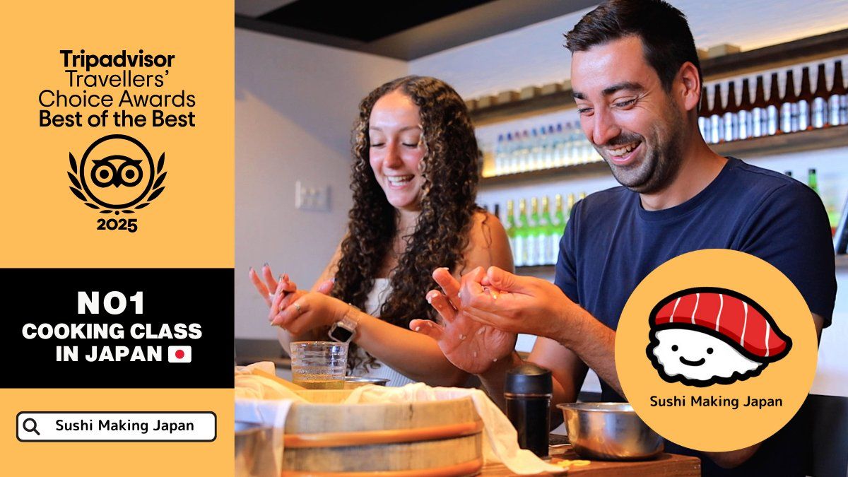 TripAdvisor Travelers Choice Award Best of the Best - Best Cooking Class in Japan